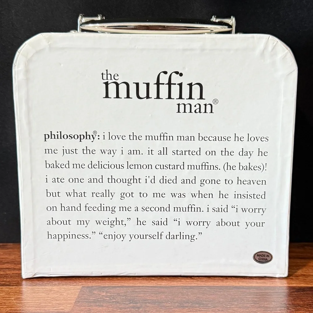 “The Muffin Man” Philosophy Kitchen Decor